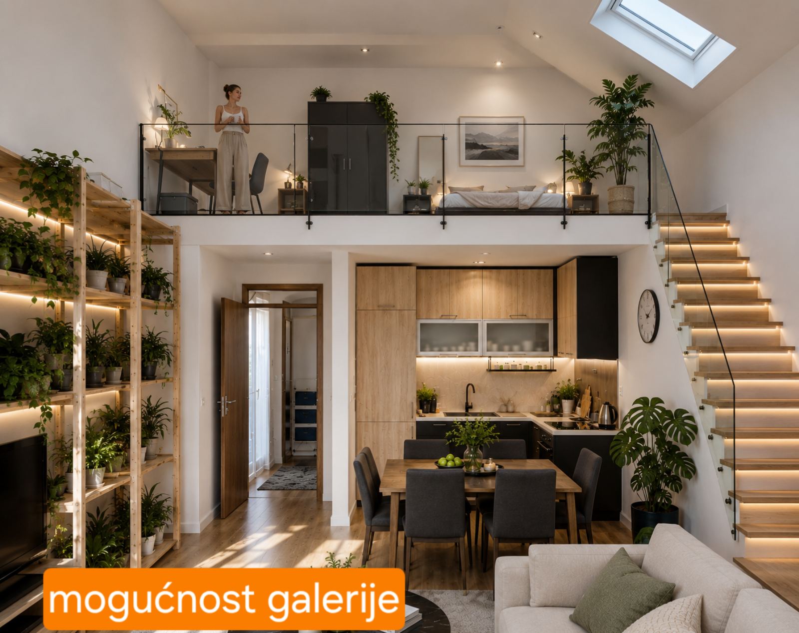 Two-bedroom apartment 74m² Lazi, Budva - 15