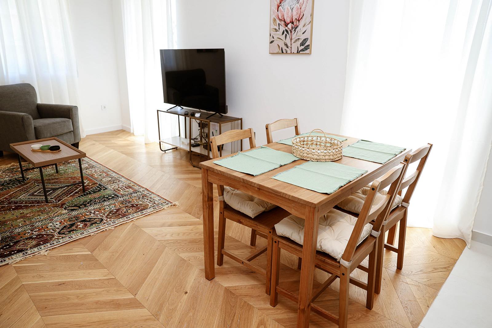 Квартира с двумя спальнями 59м2, Кава, Тиват - 6